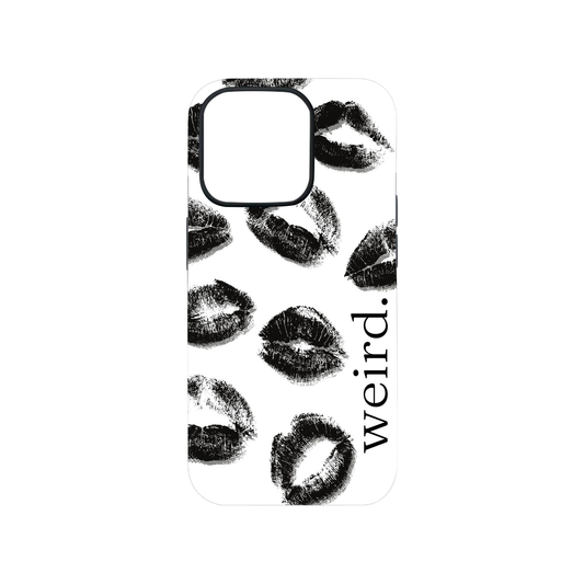 Weird Lips Glass Phone Case