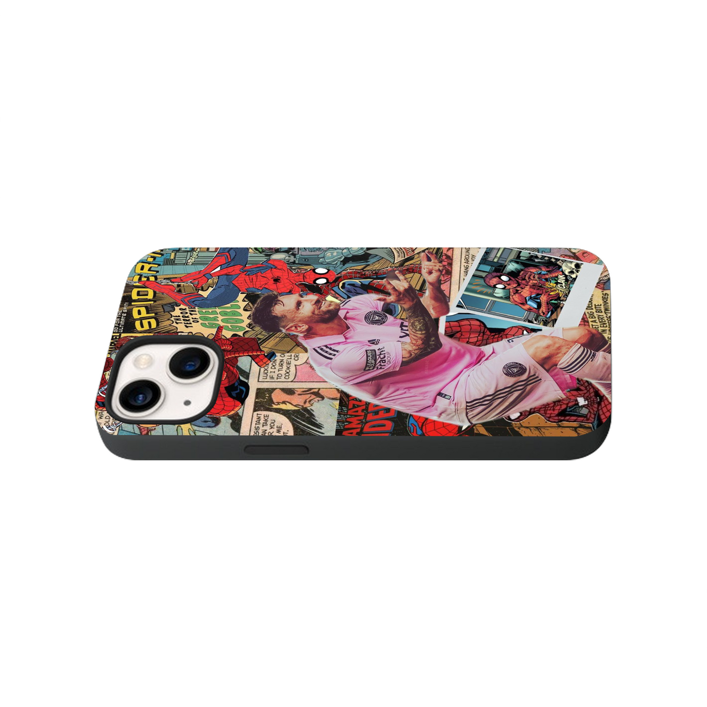 Messi #3 Glass Phone Case