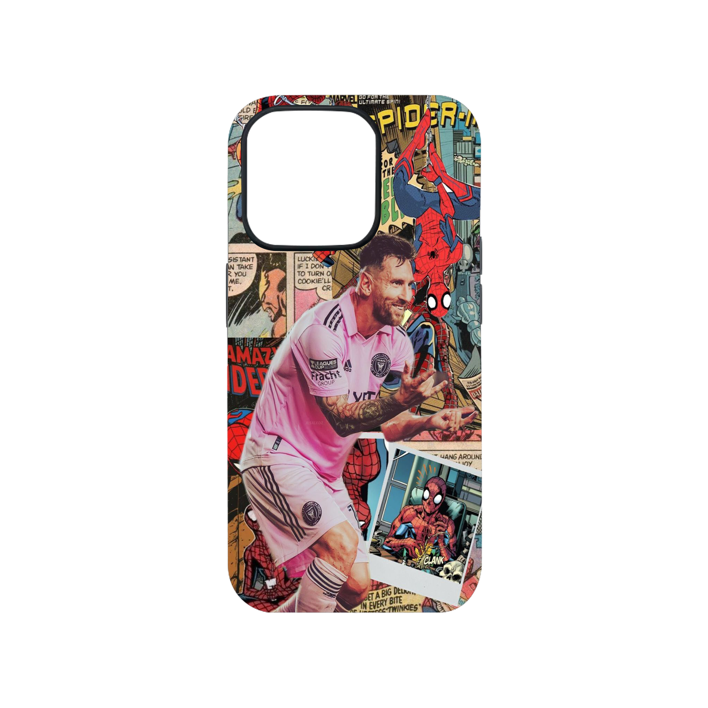 Messi #3 Glass Phone Case