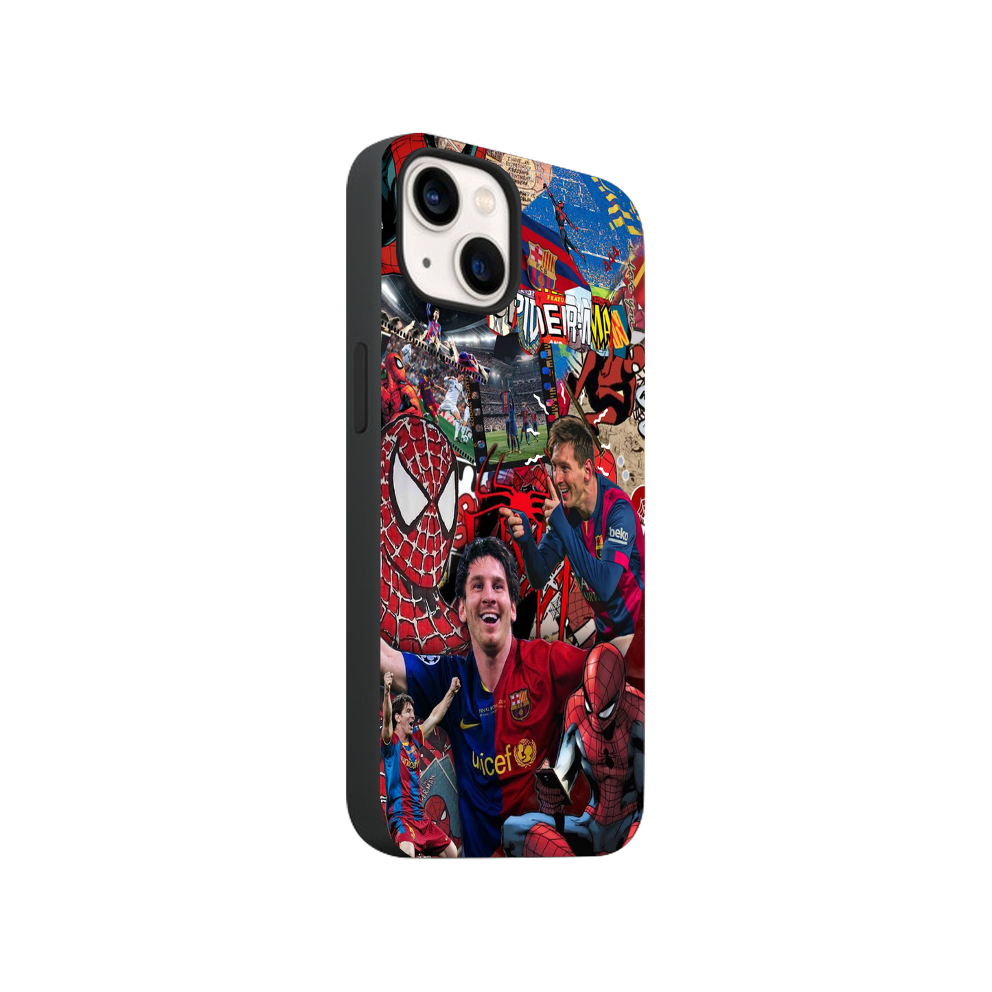 Messi #4 Glass Phone Case