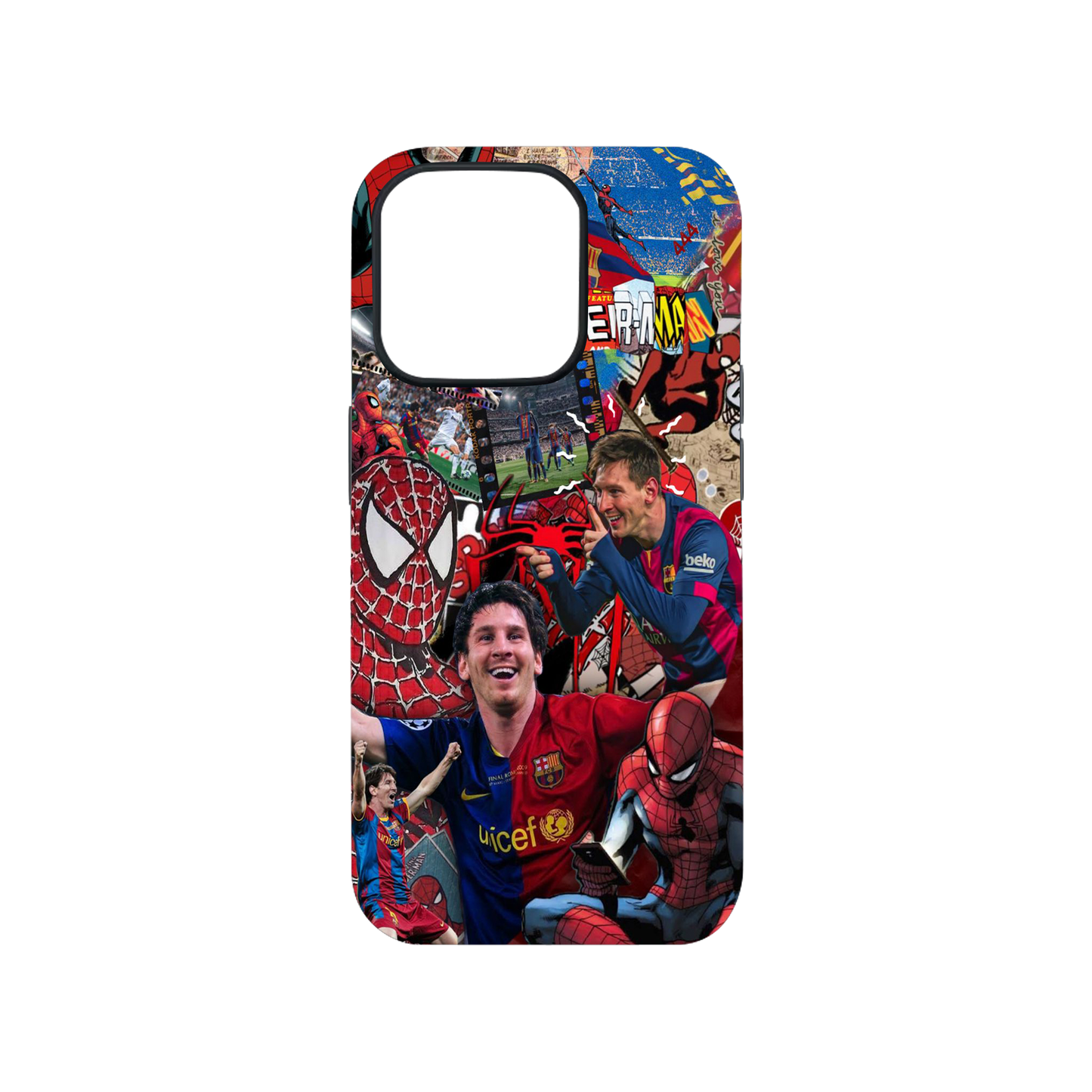 Messi #4 Glass Phone Case