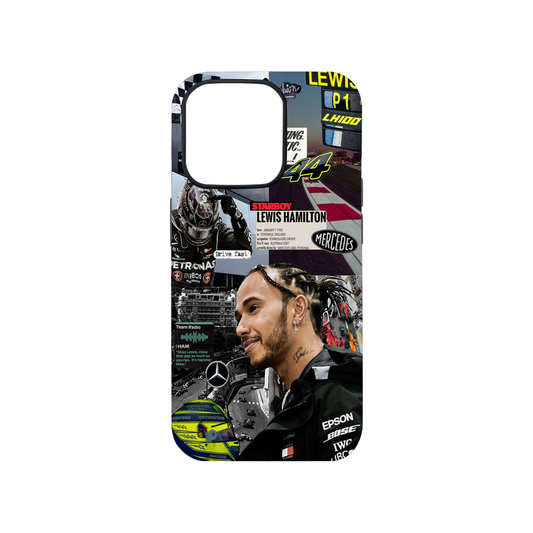Mercedes X Lewis #1 Glass Phone Case
