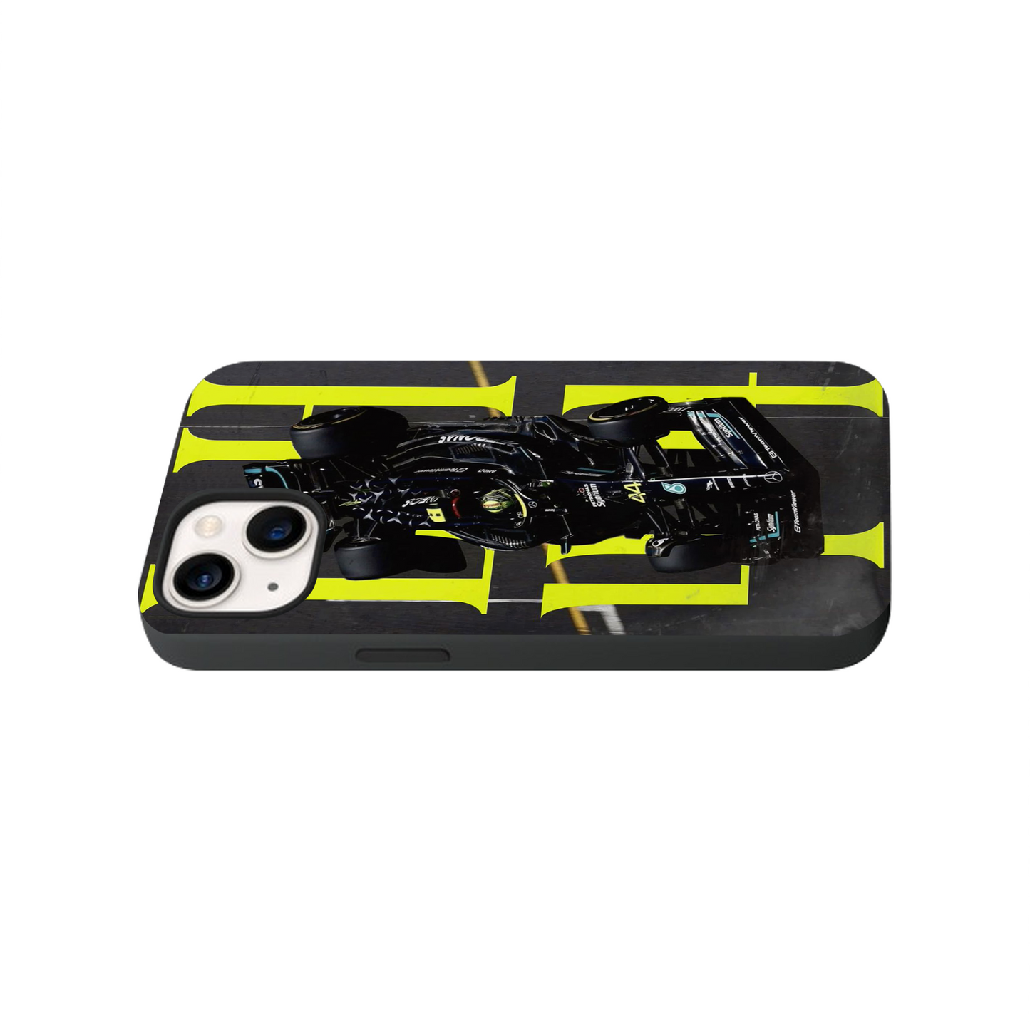 Mercedes X Lewis #2 Glass Phone Case