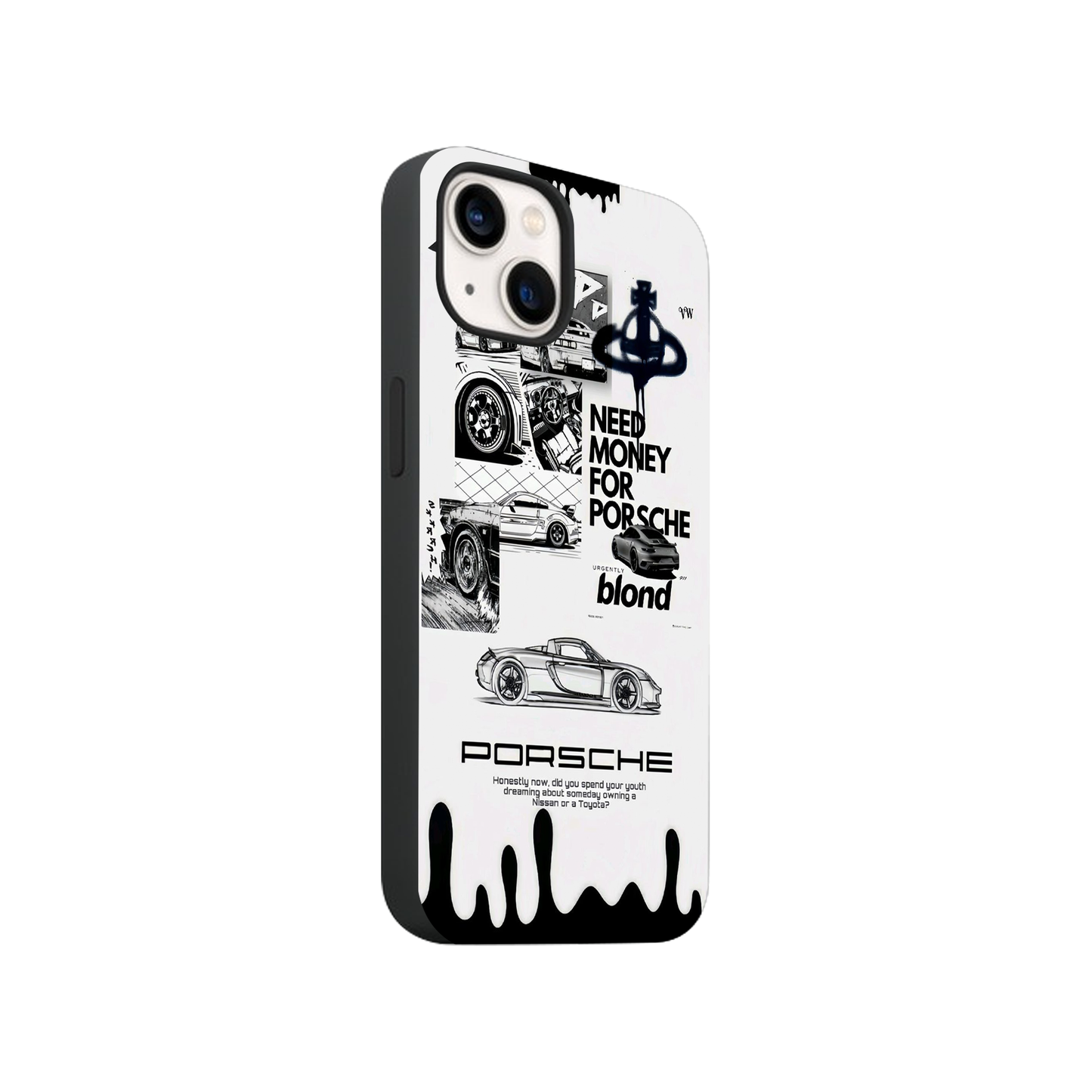 Need Money For Porsche Glass Phone Case