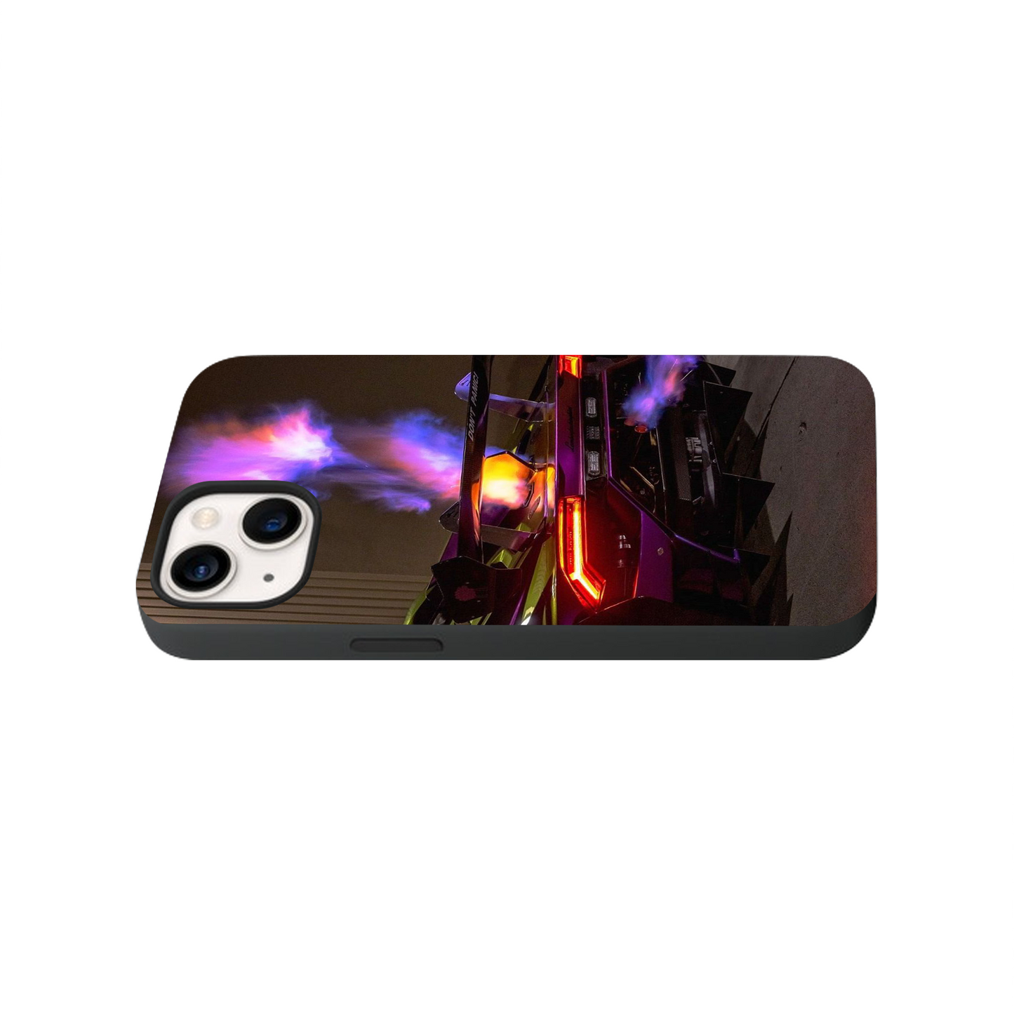 Don't Panic Lamborgini Glass Phone Case