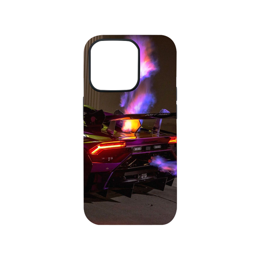 Don't Panic Lamborgini Glass Phone Case