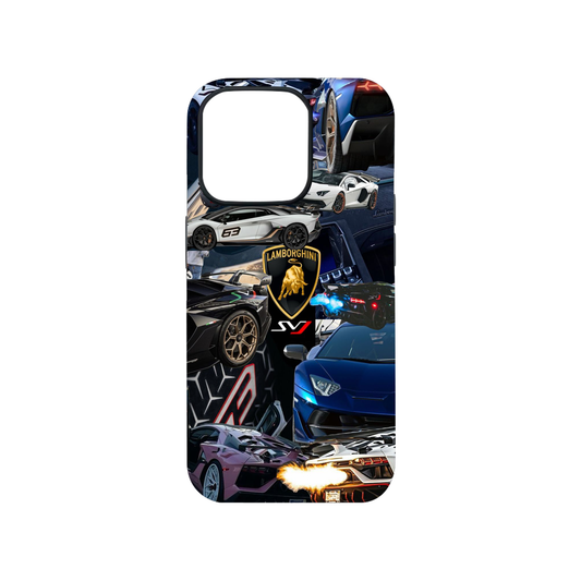 Lamborgini #2 Glass Phone Case