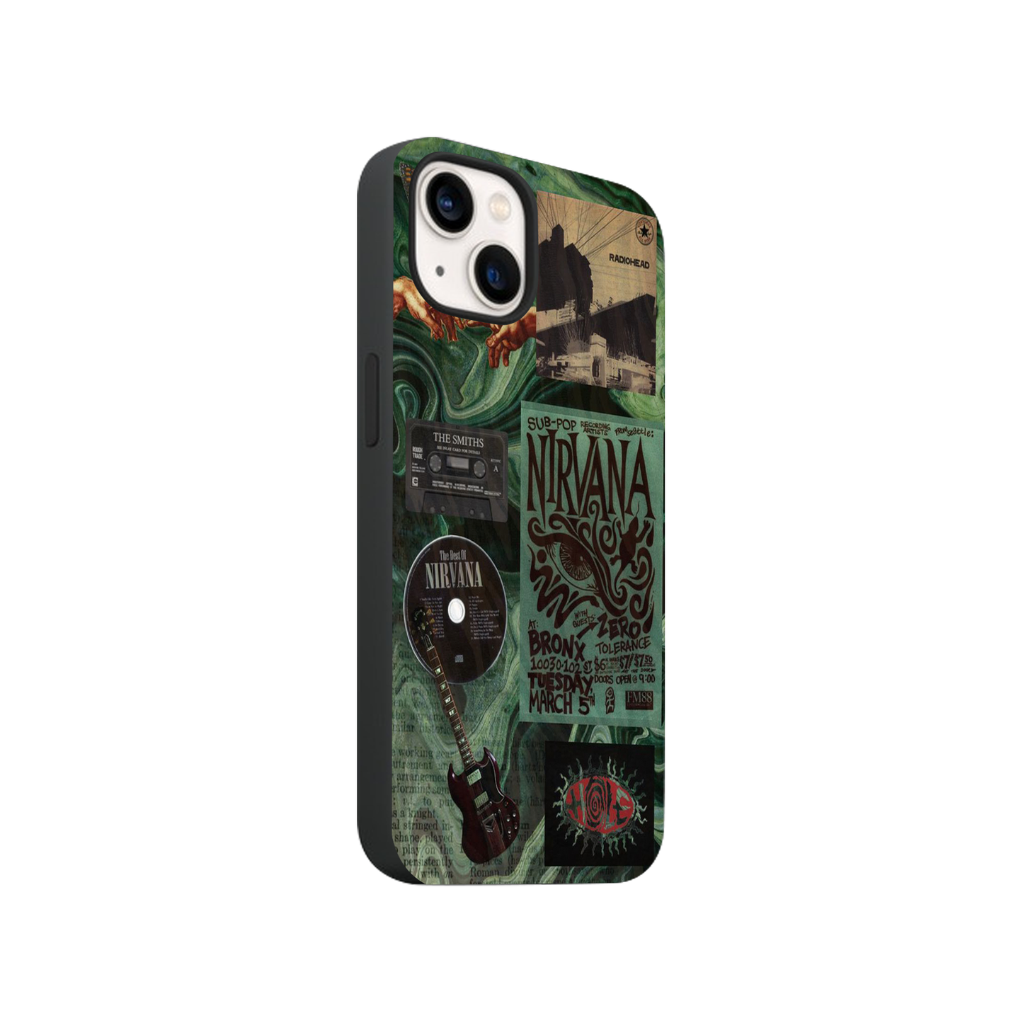 Nirvana Glass Phone Case