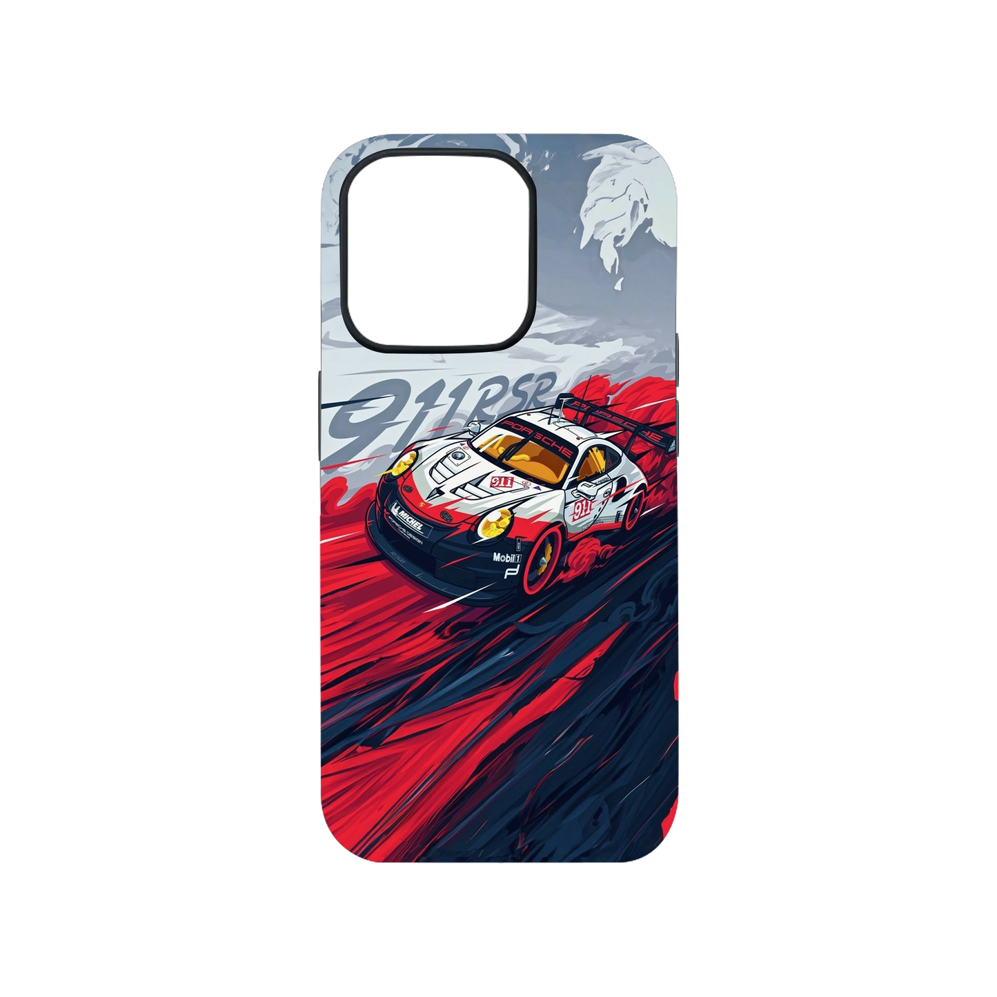 911RSR Glass Phone Case