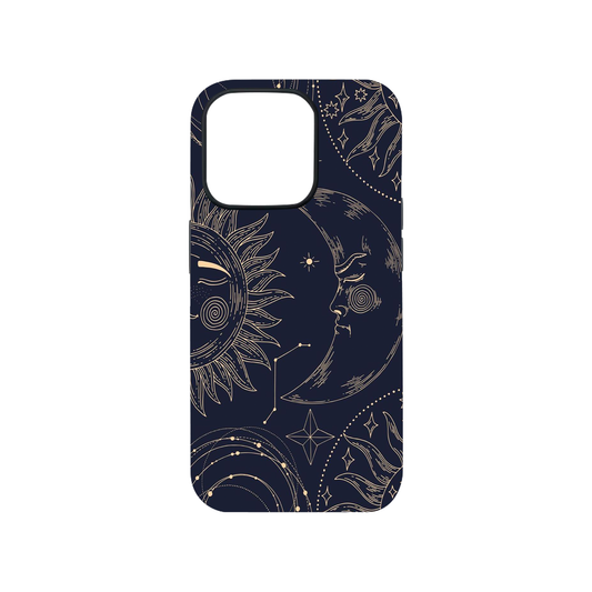Sun and the Moon Glass Phone Case