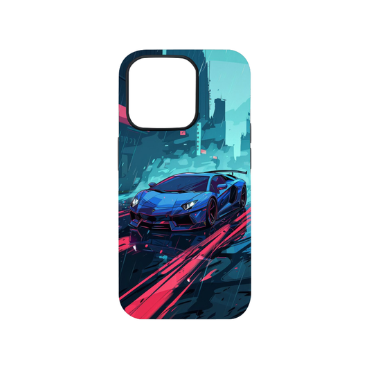 Lamborgini #3 Glass Phone Case