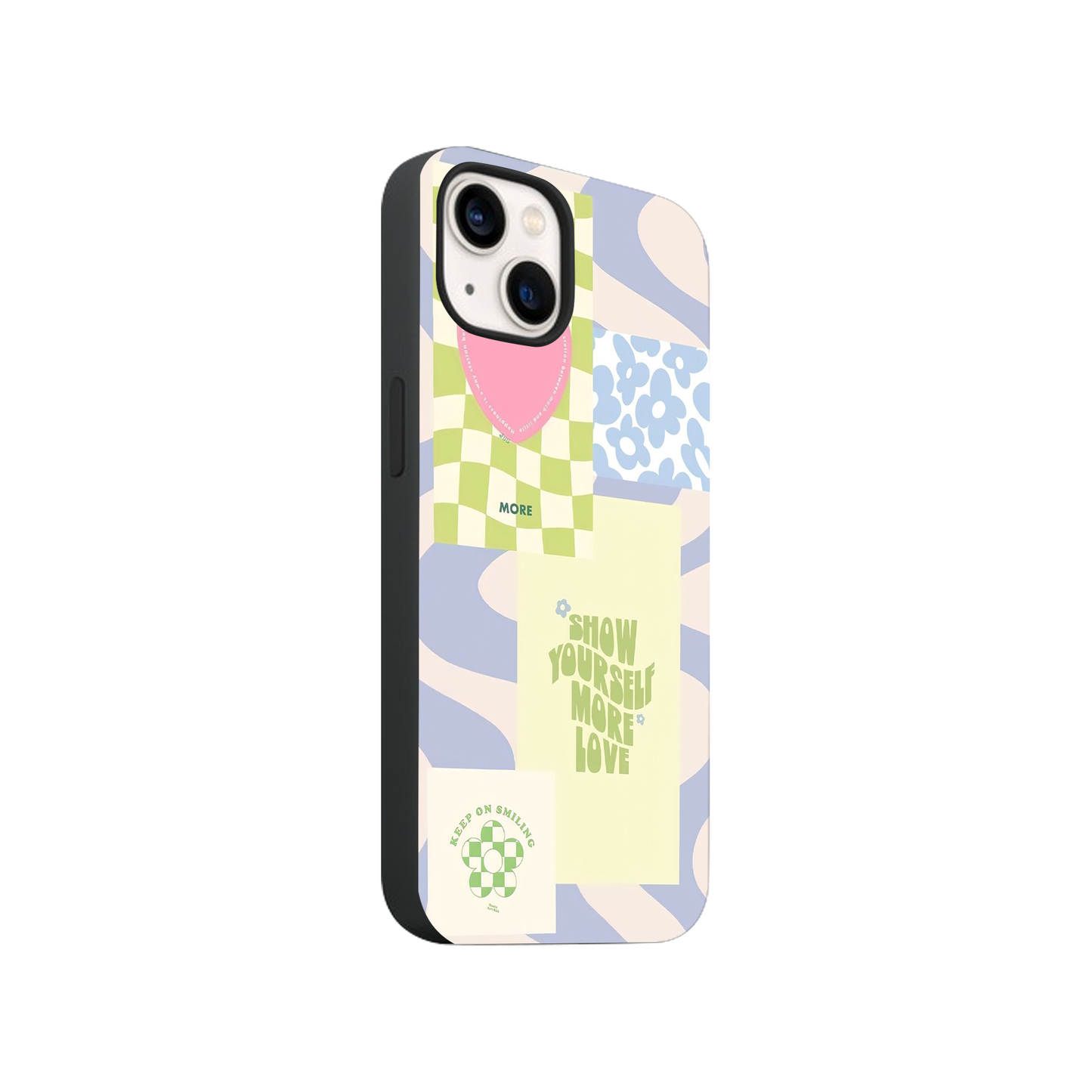 Show Yourself More Love Glass Phone Case
