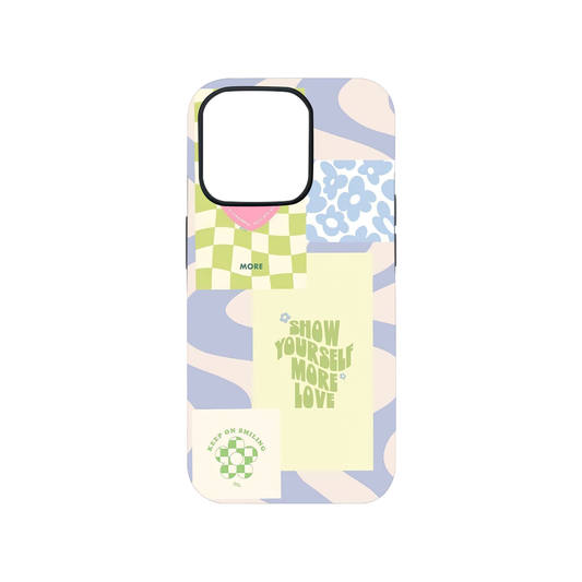 Show Yourself More Love Glass Phone Case