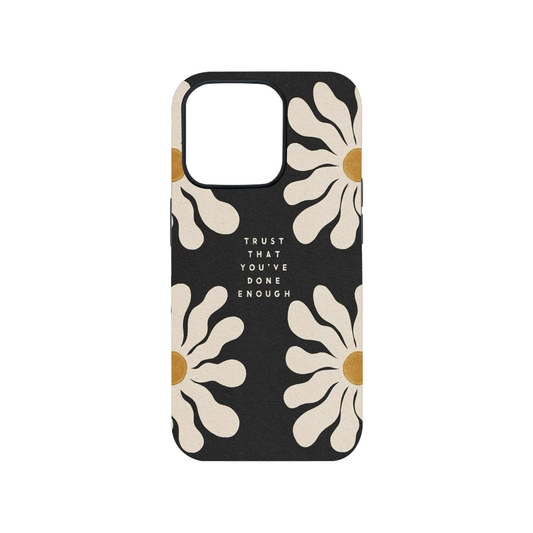 Trust That You've Done Enough Glass Phone Case