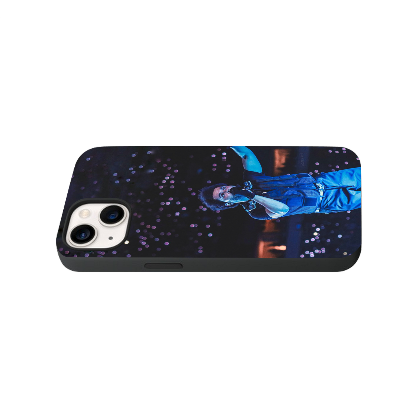 Weeknd and the Sky Glass Phone Case