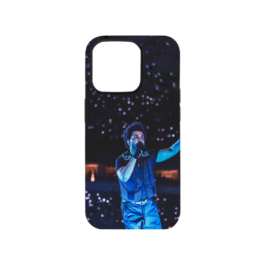 Weeknd and the Sky Glass Phone Case