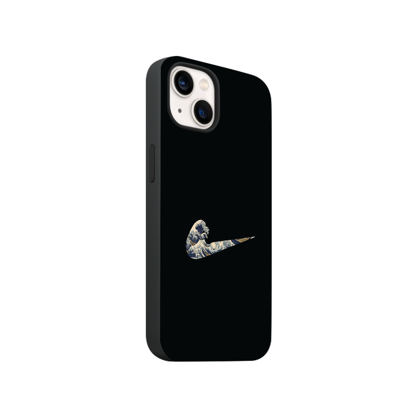Great Wave X Swoosh Glass Phone Case