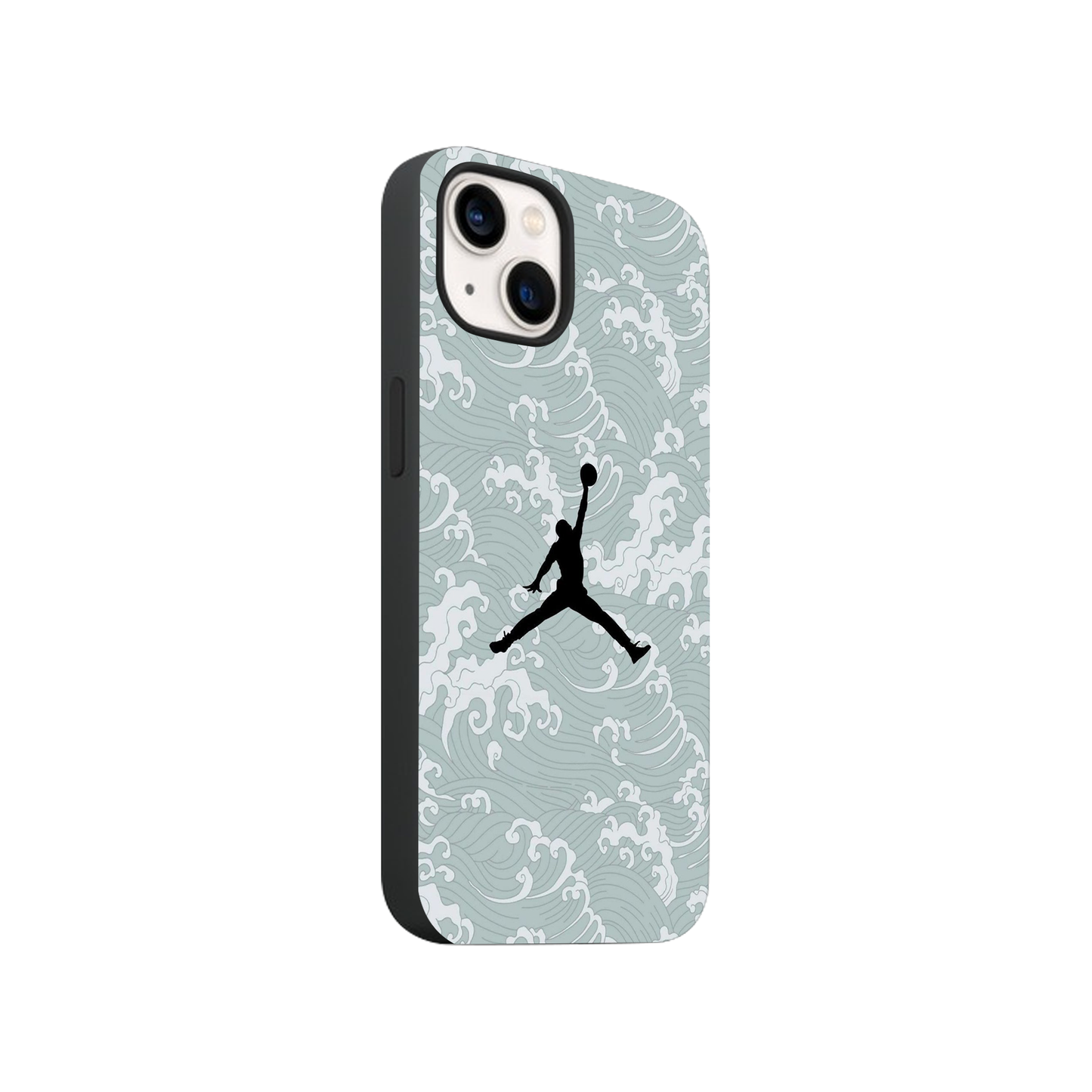 Jordan X Great Wave Glass Phone Case