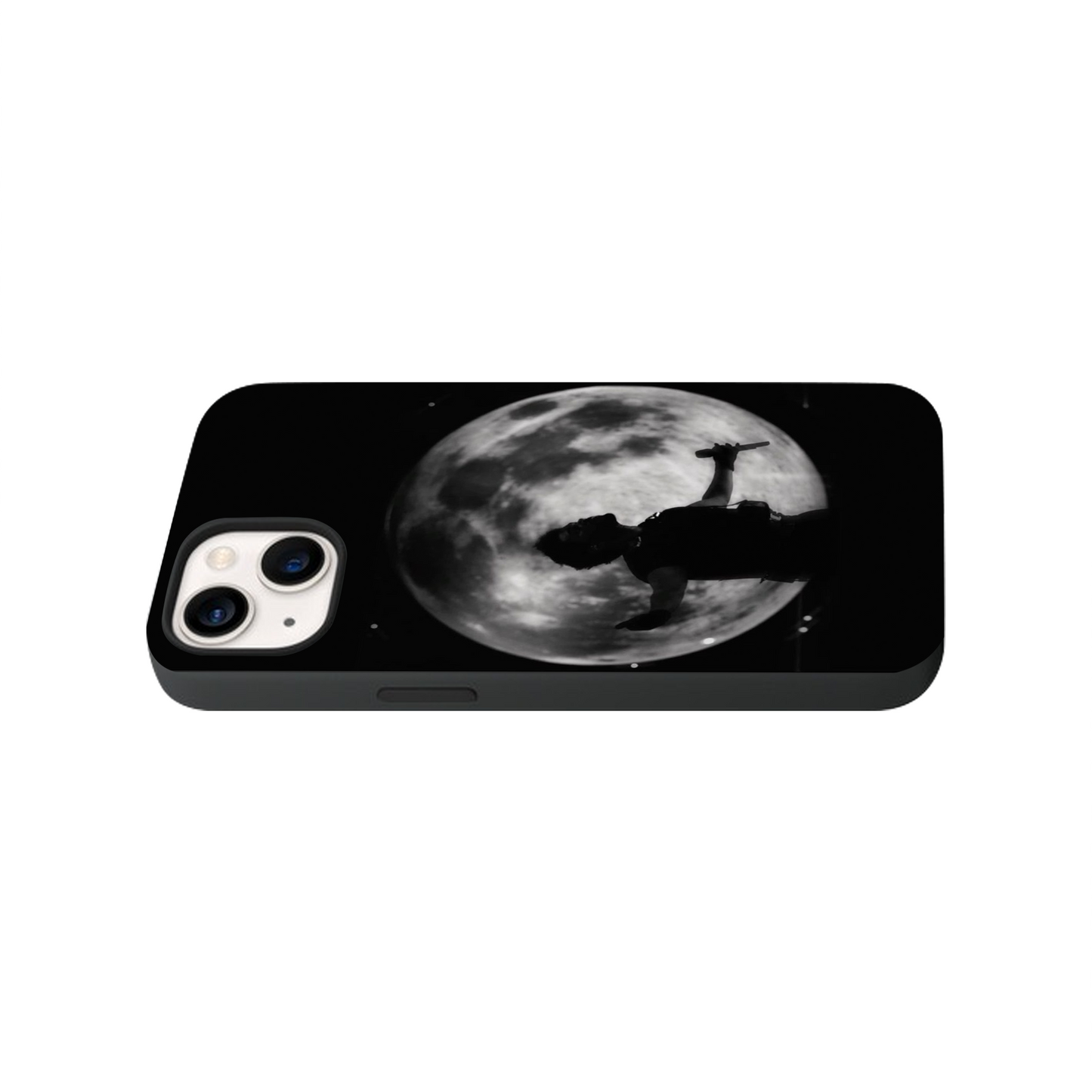 The Weeknd at Moon Glass Phone Case