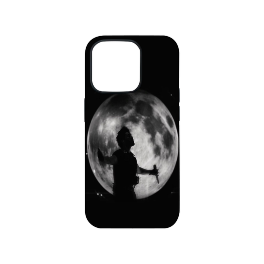 The Weeknd at Moon Glass Phone Case