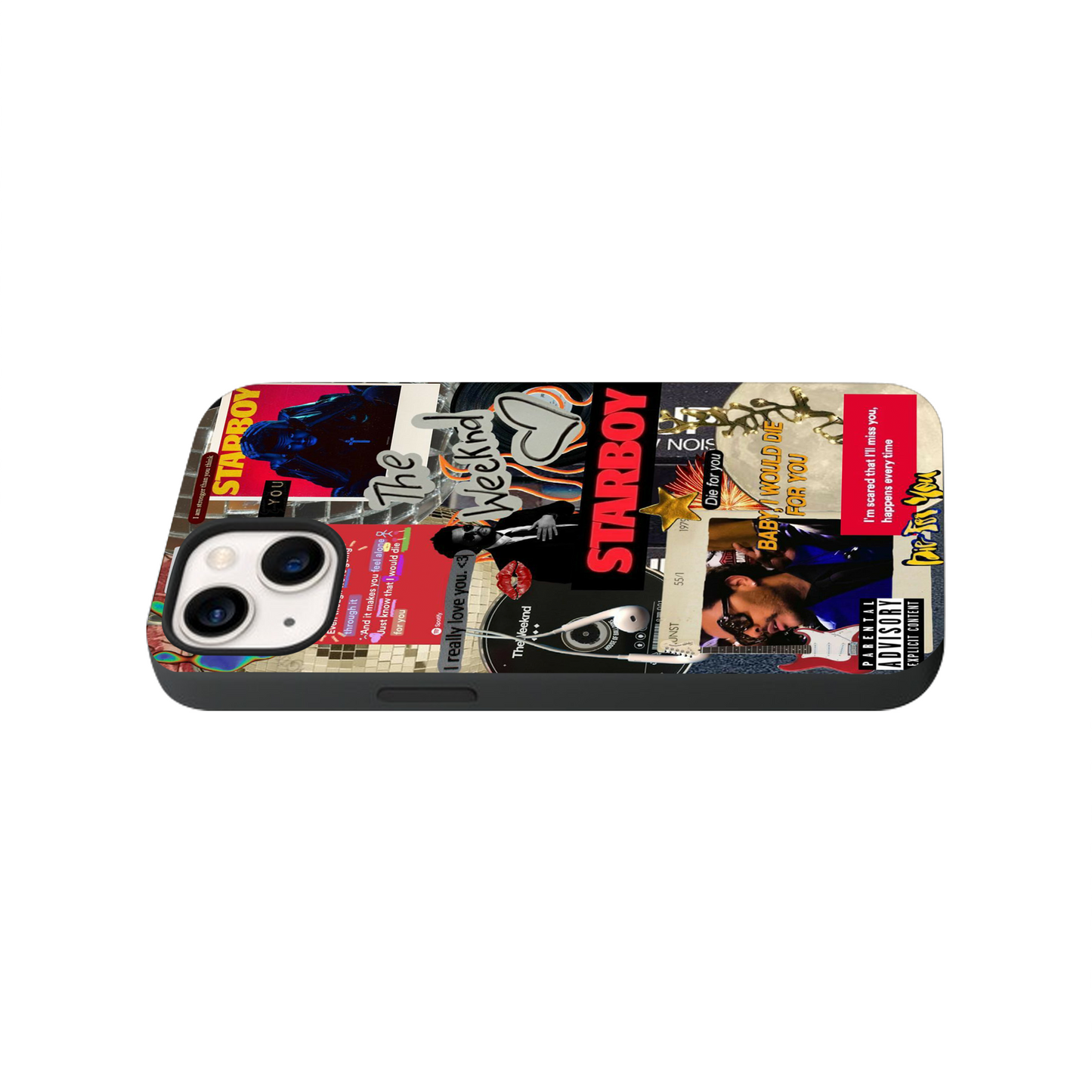 The Weeknd Starboy Glass Phone Case