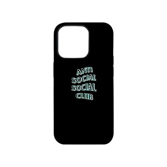 Anti Social Club Glass Phone Case