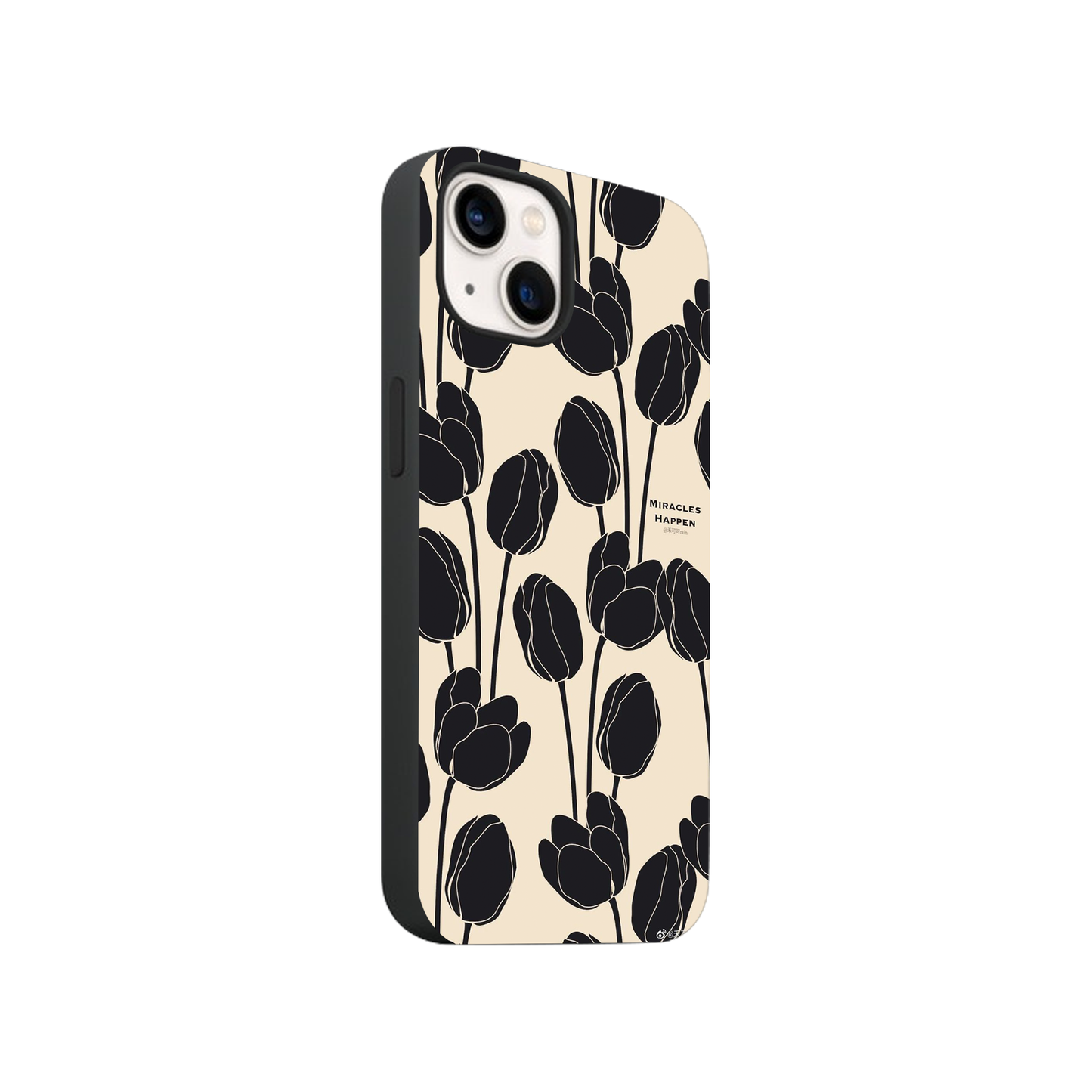 Miracles Happen Glass Phone Case