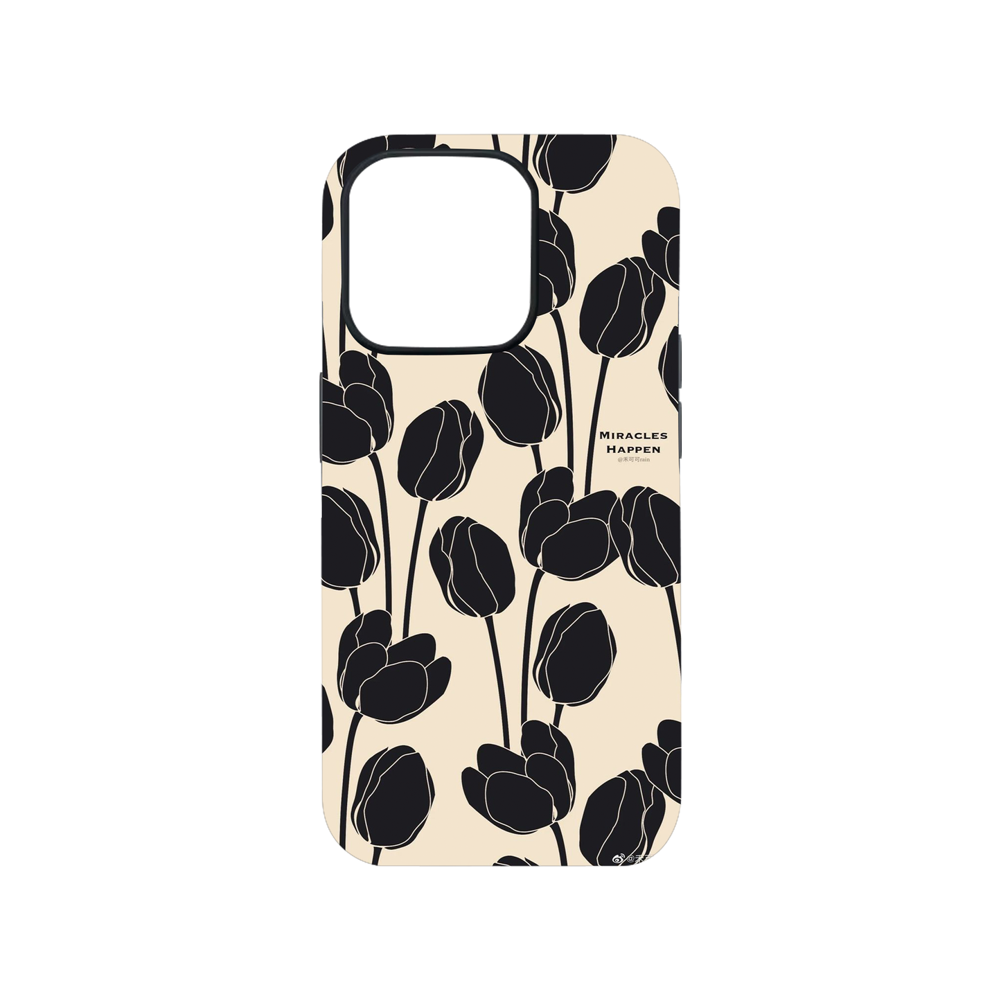 Miracles Happen Glass Phone Case