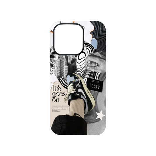 Life Goes On Glass Phone Case