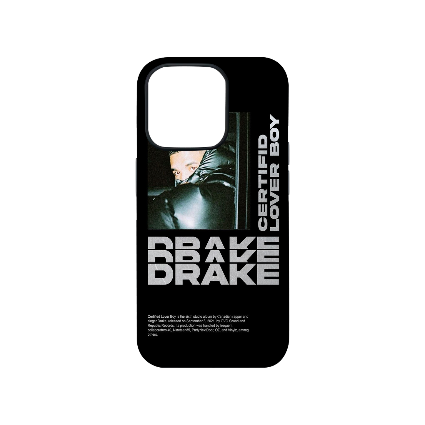 Drake #3 Glass Phone Case