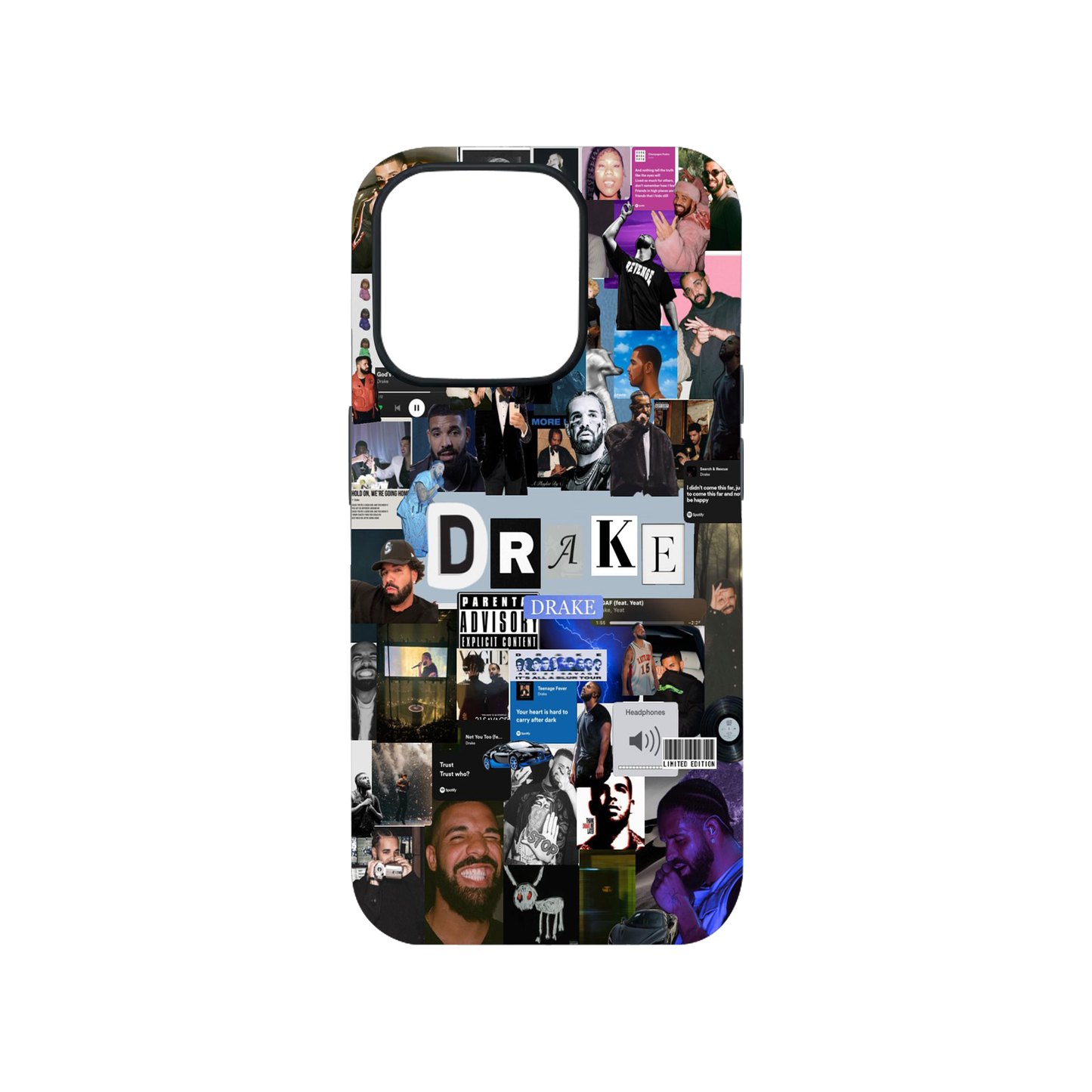 Drake #4 Glass Phone Case
