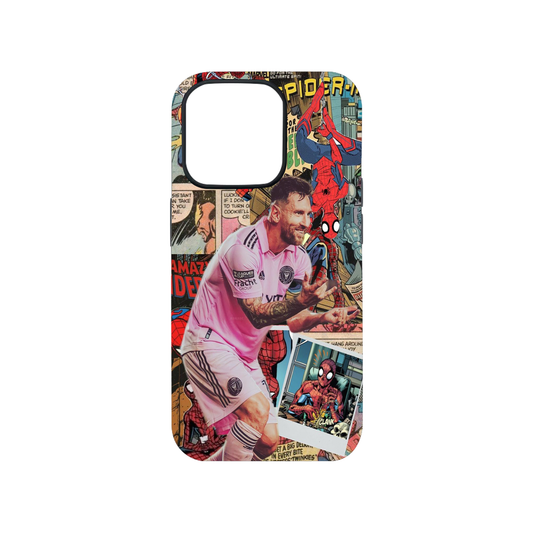 Messi #3 Glass Phone Case