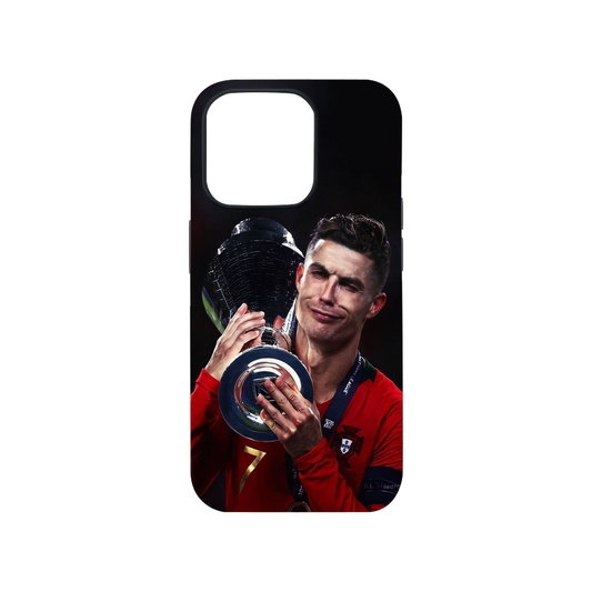Ronaldo #4 Glass Phone Case