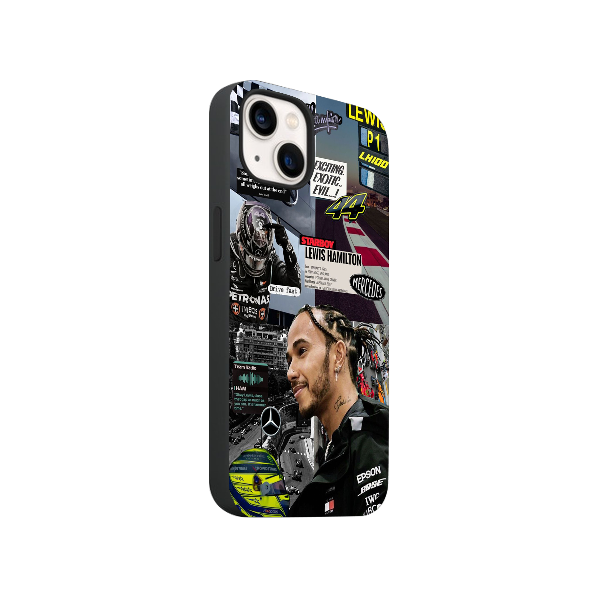 Mercedes X Lewis #1 Phone case