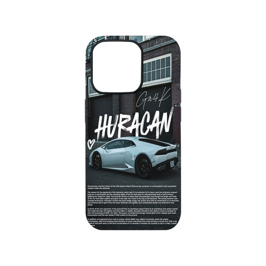 Huracan Glass Phone Case