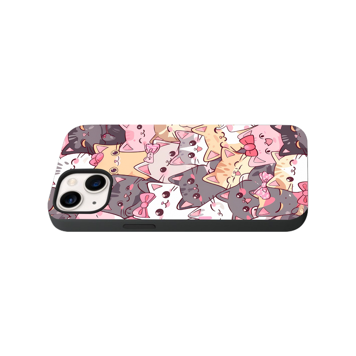 Catistic Glass Phone Case