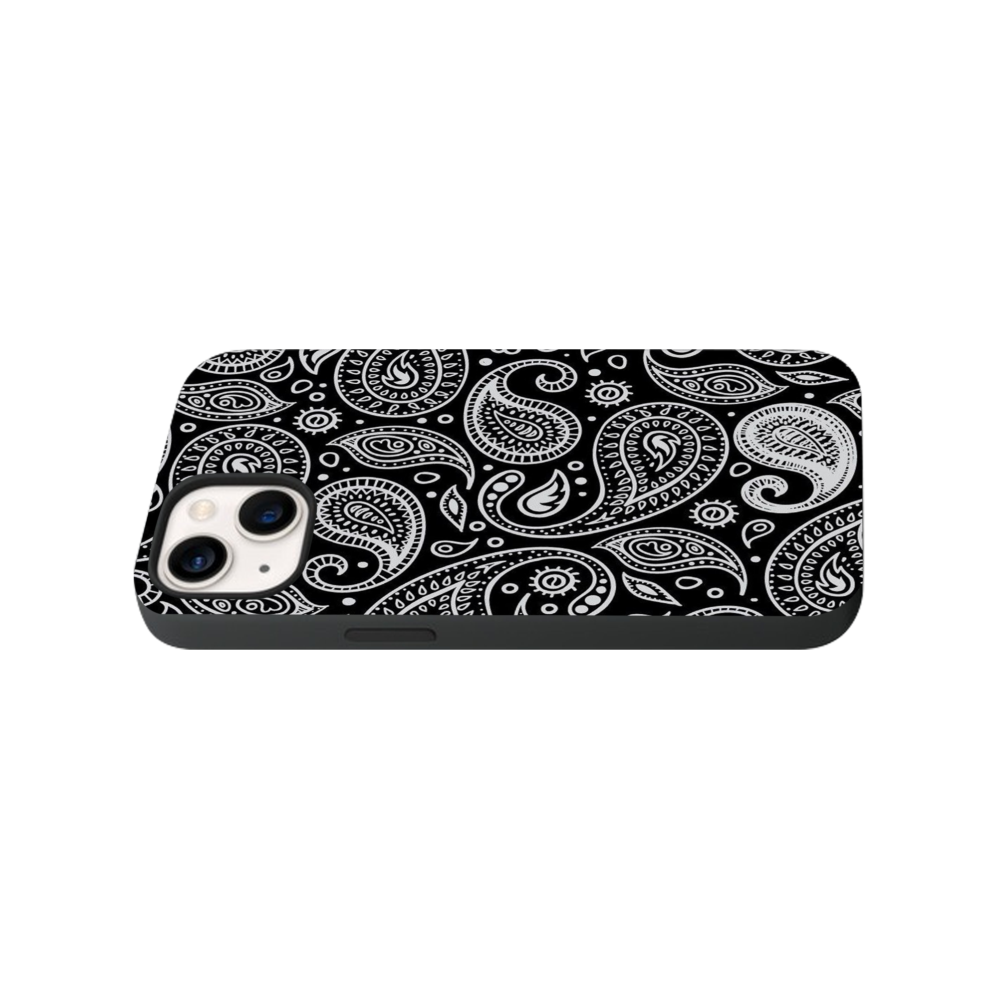 Bandana Leaf Glass Phone Case