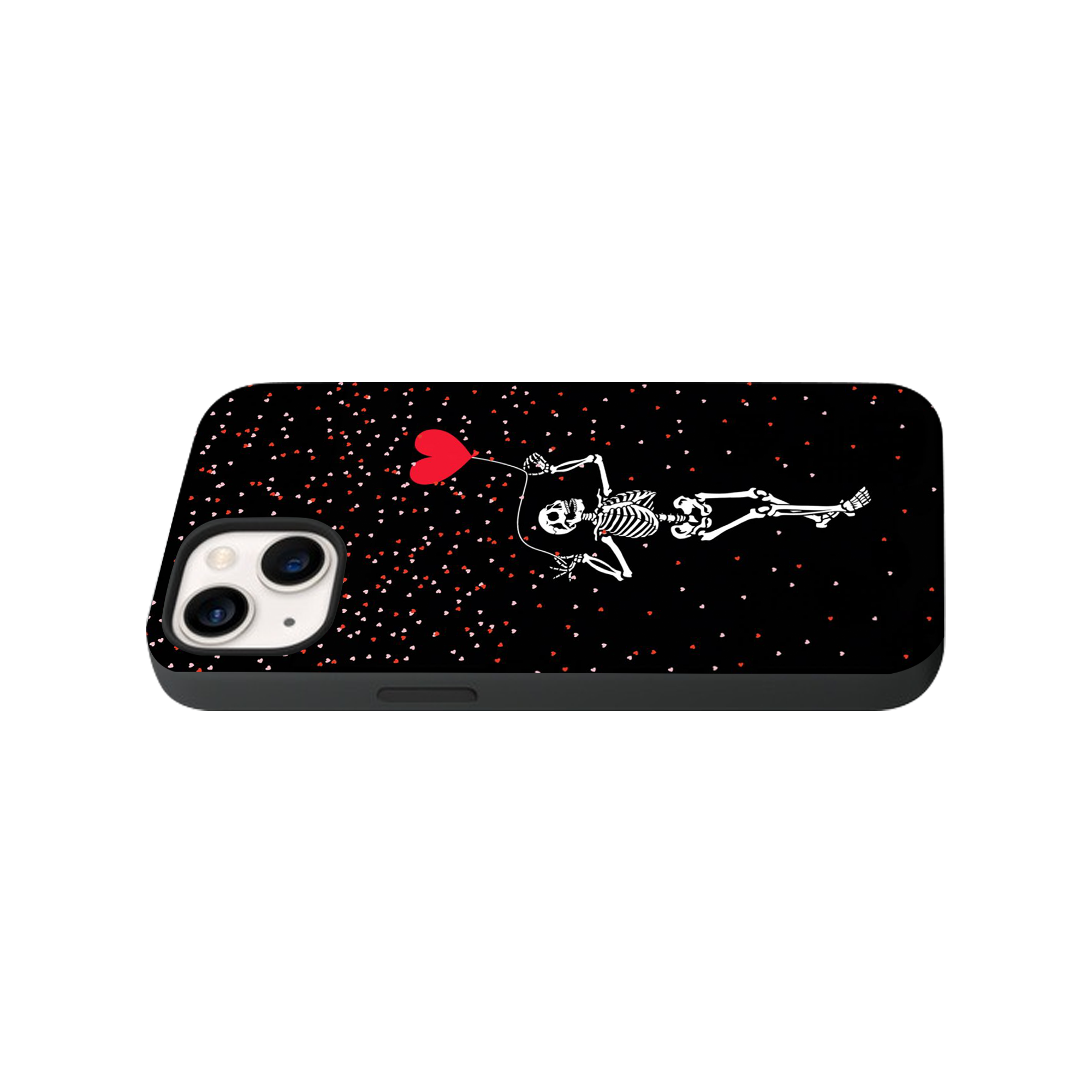 Skeleton in love Phone Case