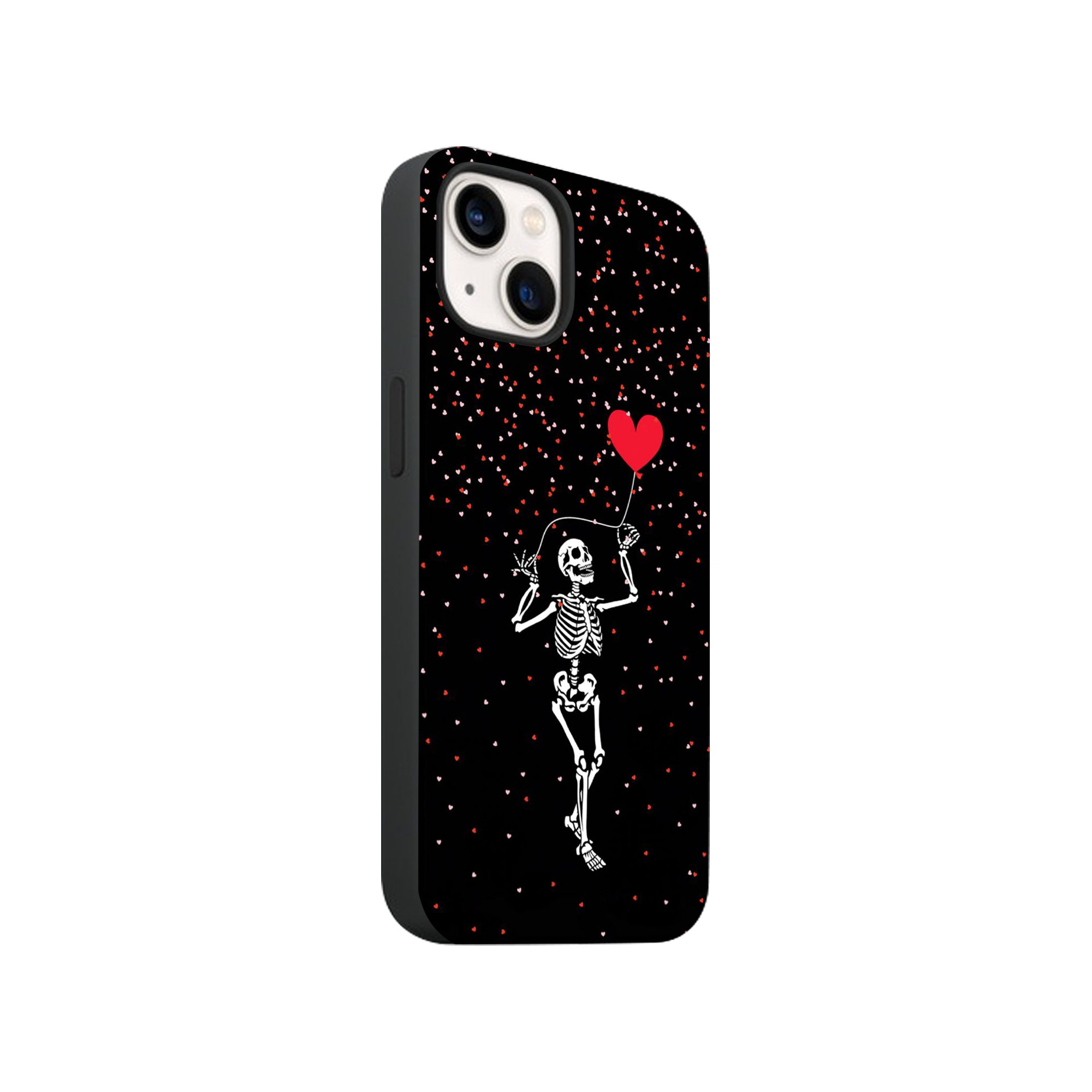 Skeleton in love Phone Case