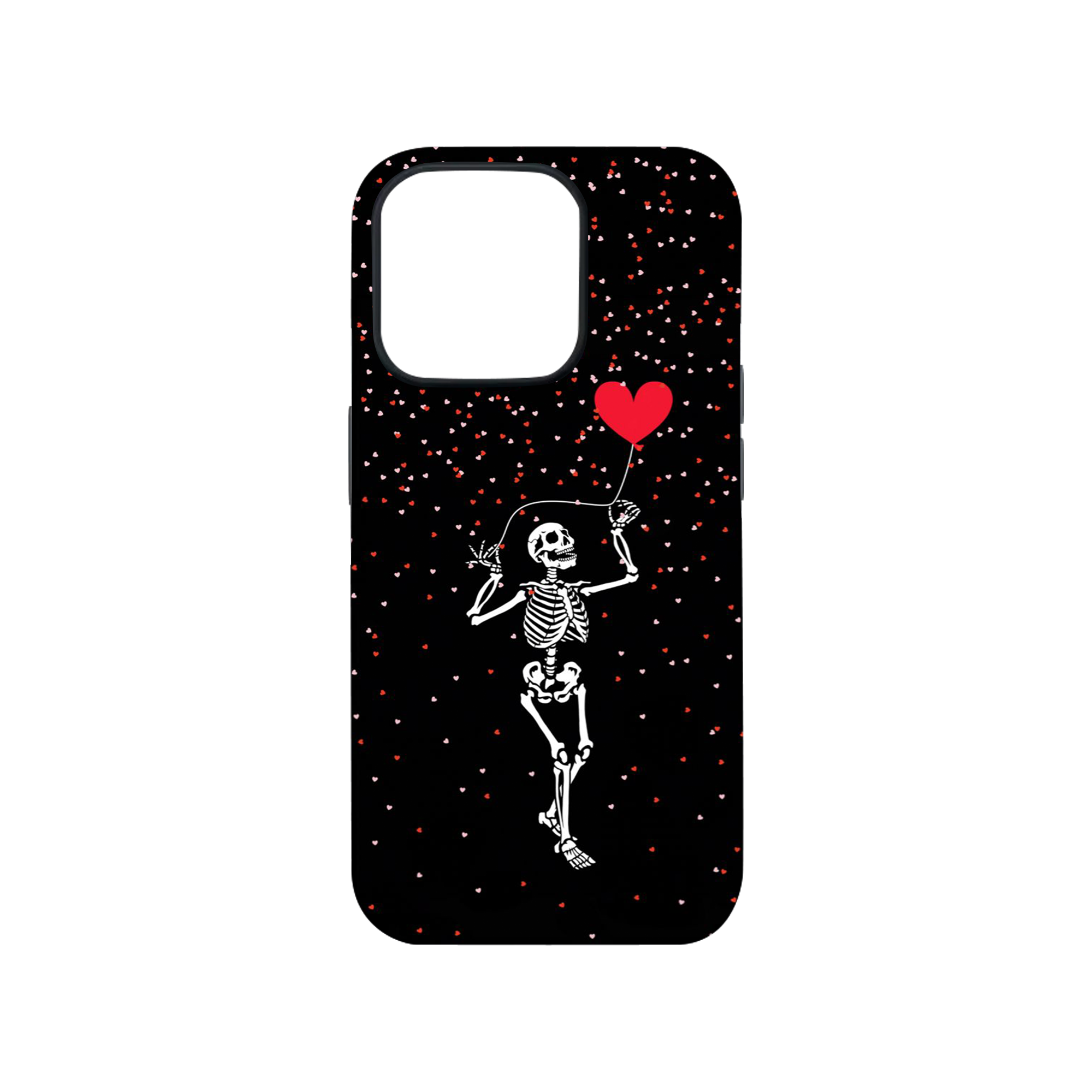 Skeleton in love Phone Case