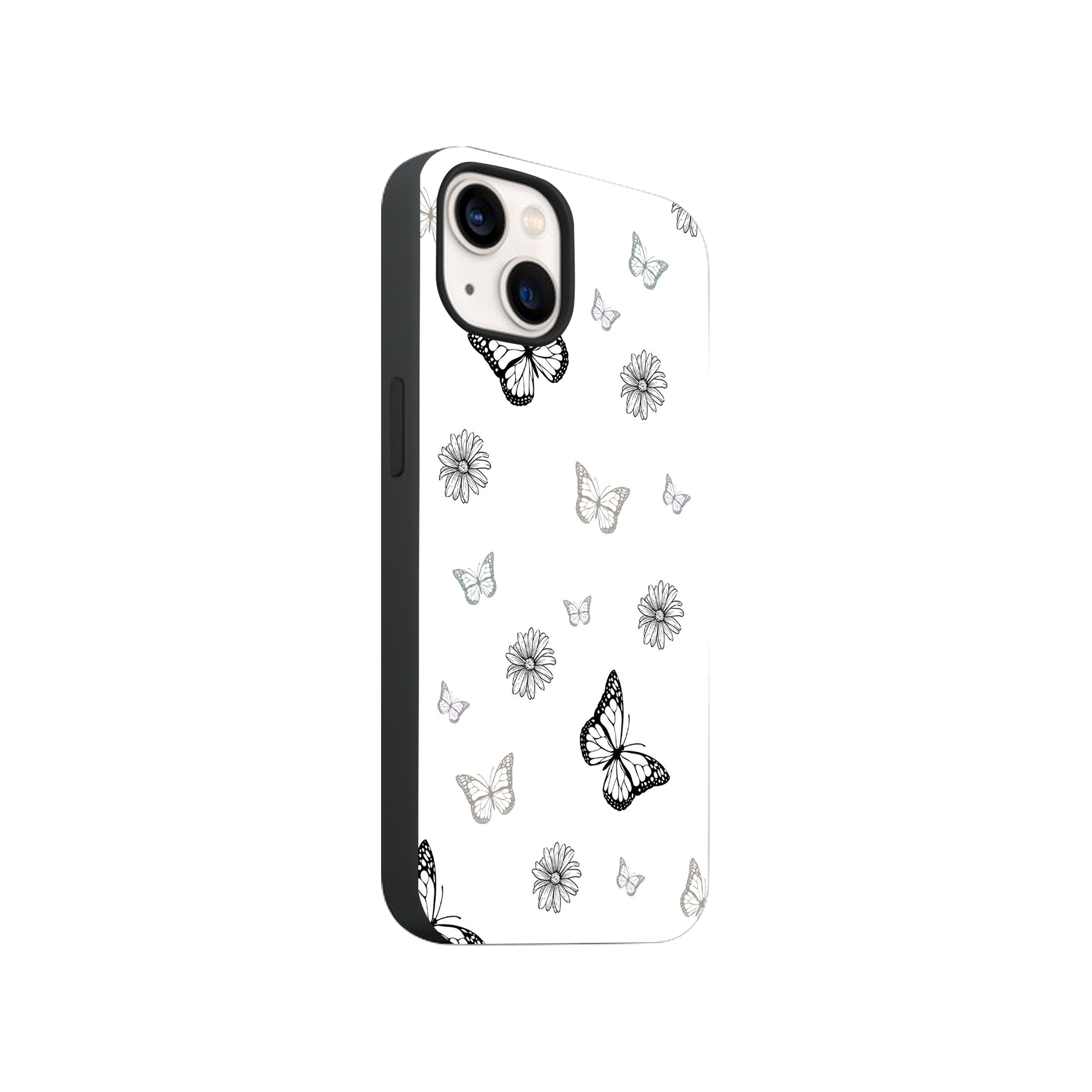 White Butterfly Phone Case