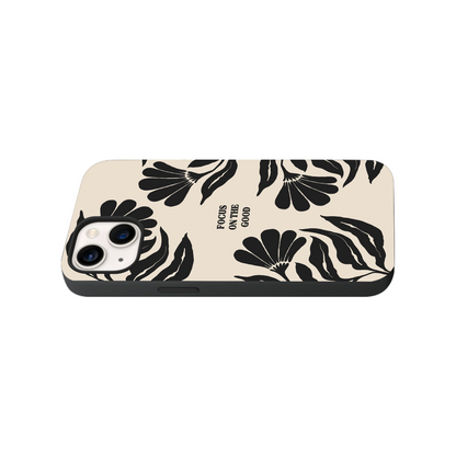 Focus On The Good Glass Phone Case