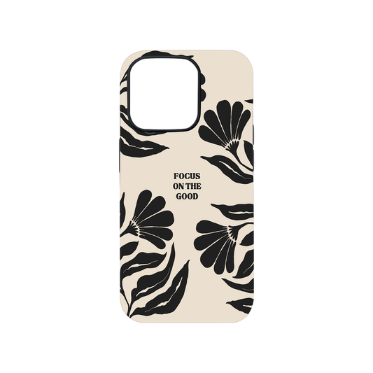 Focus On The Good Glass Phone Case