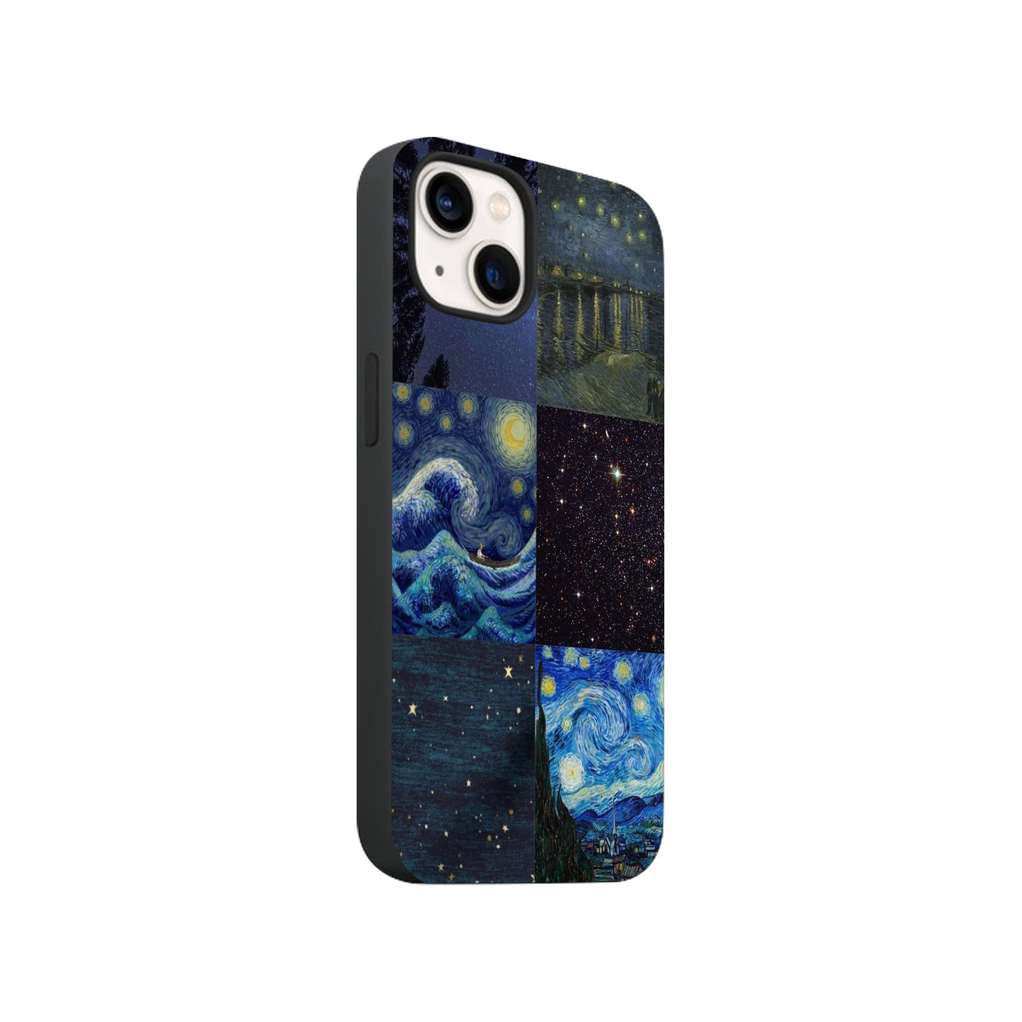 Multiple Paints Glass Phone Case